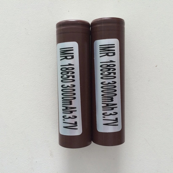 100% High Quality HG2 18650 Battery 3000mAh 35A MAX Rechargable Lithium Batteries For Cells VS HE2 HE4 Batteries From china