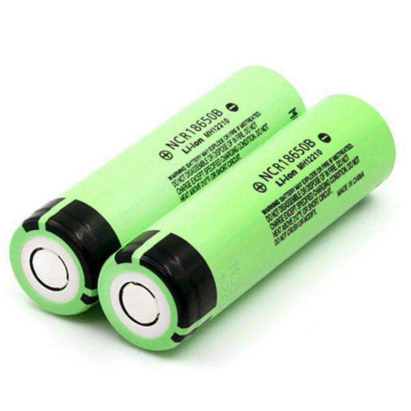 6 pcs / lot New Original NCR18650 3400 34B Rechargeable Lithium Ion 3.7V 18650 3400mAh battery