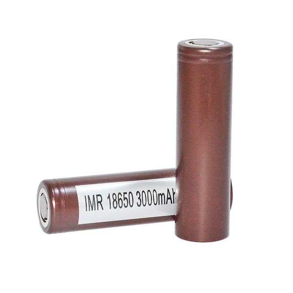 HOT100% High quality 18650 HG2 3000mAh Capacity Max 35A High Drain Batteries Rechargable Lithium Battery VS HE2 HE4 Battery Free Ship Fedex