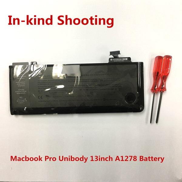 Lapotp A1322 Battery for Macbook Pro Unibody 13inch A1278 63.5wh 10.95v Mid 2009-2012year MB990 MB991 MC700 MC374 MD313 MD101 MD314 MC724