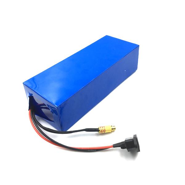Free shipping High quality rechargeable 52v 20ah ebike battery pack for 750W 1000W 1500W 2000W motor+Charger