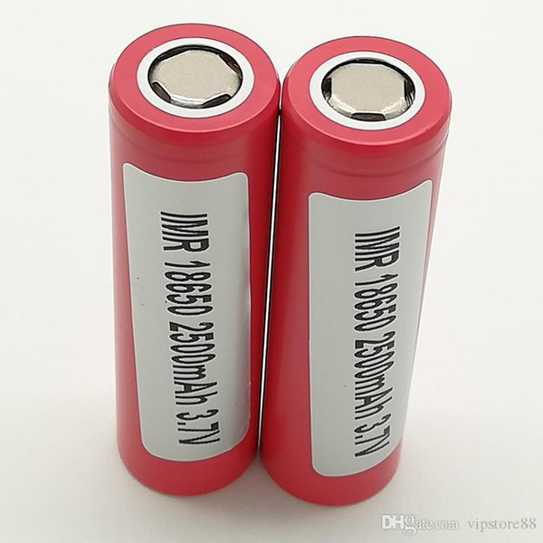 100% High Quality INR 25R 30Q VTC4 VTC5 VTC6 HE2 HE4 HG2 18650 Battery 2100mAh 2500mAh 2600mAh 3000mAh 3.7V Rechargable Lithium stock sales