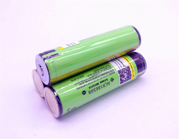 Batteries NCR 18650 Battery 18650B Rechargeable Battery for flashlight power bank medical equipment 3.65V 3400mAh Support wholesale