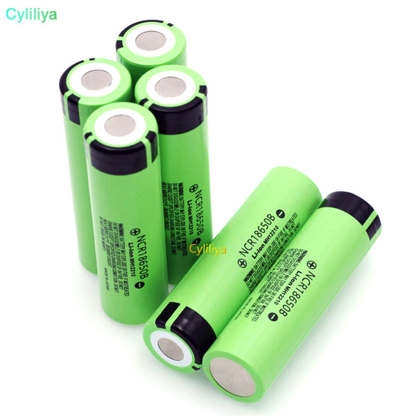 100% Original Parasonic NCR18650B Battery 3.7V 18650 Lithium Battery Li-on Cell 3400mAh Top Vape Lithium 18650 Battery