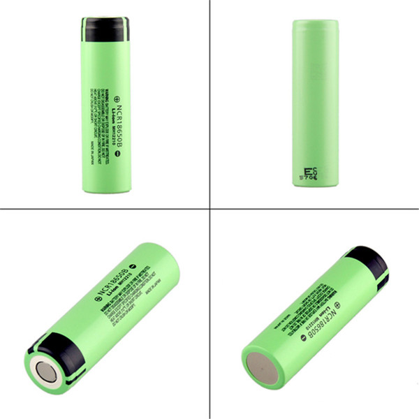 3400mah 18650 Battery NCR18650B Lion Lithium Rechargeable Batteries Battery For E Cigarette/Flash Light