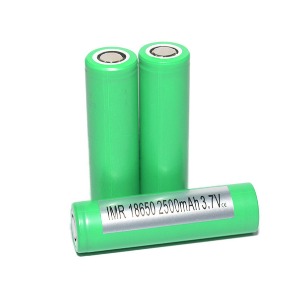 Authentic INR 18650 25R Battery 2500mAh 20A 3.6V 18650 Battery High Drain Battery HG2 Cell fitSigelei Cloupor Box Mods Free shipping