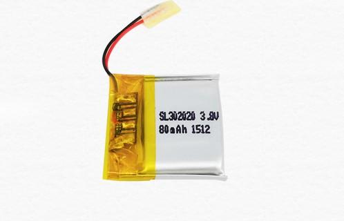 micro small lithium battery rechargeable polymer battery 3.7v 80mah 302020 use in Various electronic products