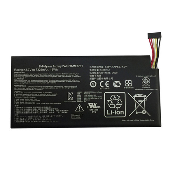 3.7V 16wh 4325mAh Original C11-ME370T Laptop Battery For ASUS Google nexus7 nexus 7 1 Generation C11 ME370T