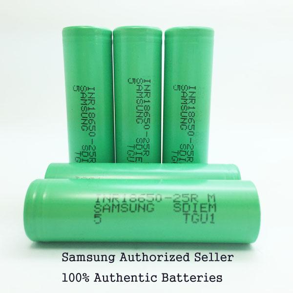 Authentic 2500mah 18650INR 25R M 18650 Battery With Samsung Lithium Battery MSDS Report - 2500mah 20A Rechargeable Batteries for 18650 Ecig