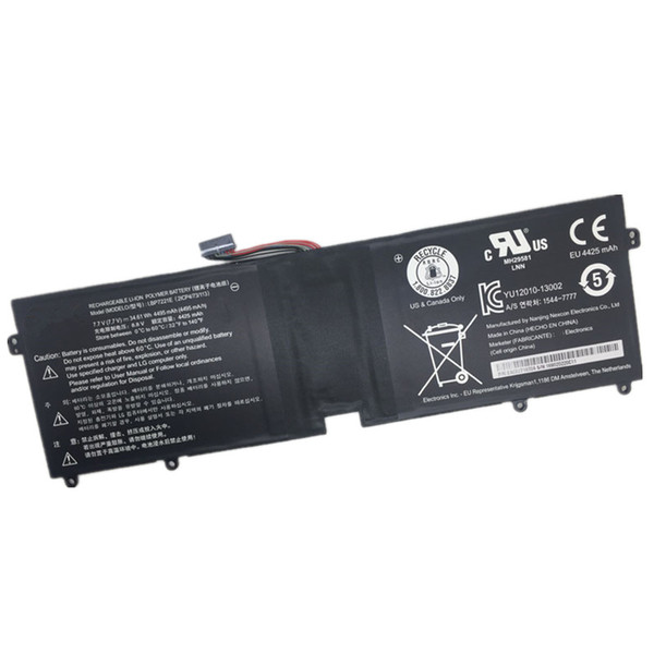 7.7V 34.61wh 4495mAh Original LBP7221E Laptop Battery For LG LBP7221E 2ICP4/73/113 Series Tablet