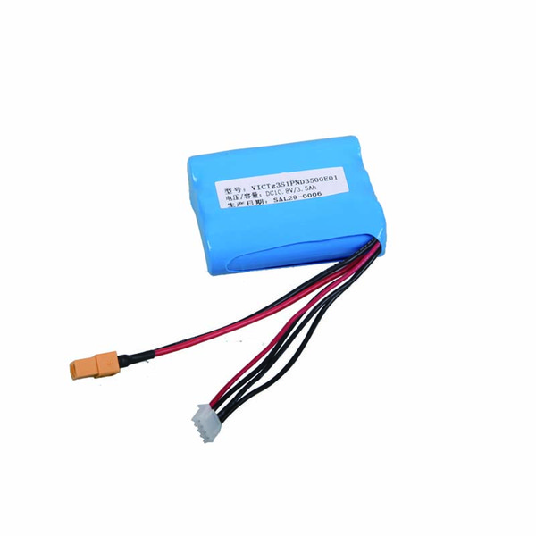 Vacuum cleaner battery 3S1P 10.8V 3500mAh 18650 li-ion battery pack with ultra Samsung INR18650-35E inside