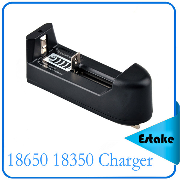 18650 18350 Charger Dual Slots Universal Charger for Rechargeable Li-ion 18650 18350 18500 26650 16340 Batteries US plug 0205002