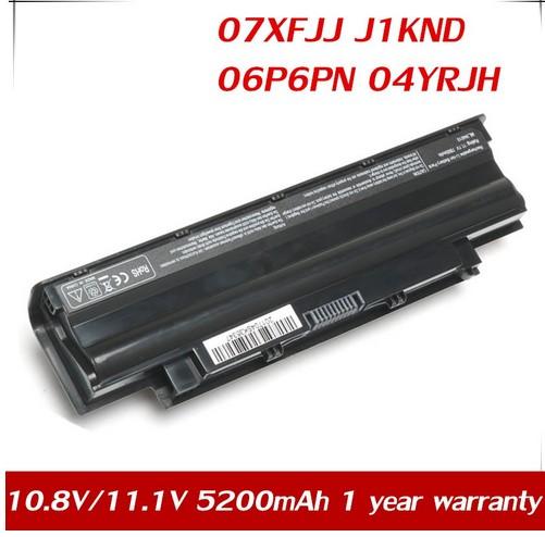 11.1V 5200mAh Battery 04YRJH For Dell Inspiron M4040 M411R N5030R N5050 M5010R N5040 N5010R 1450 07XFJJ J1KND 06P6PN