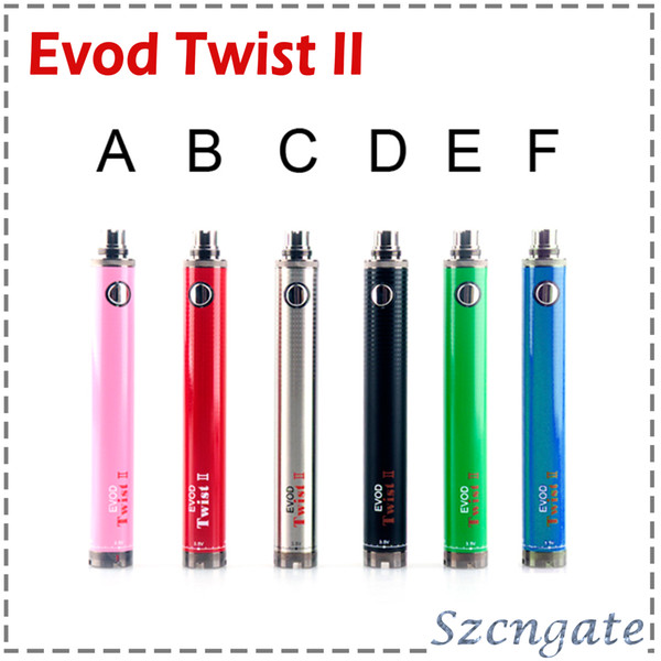 Vision Spinner 2 battery 1300mah EVOD TWIST 2 3.7V--4.8V Vision II Battery Variable Voltage For 510 thread Atomizer ETS protank 0204118-1