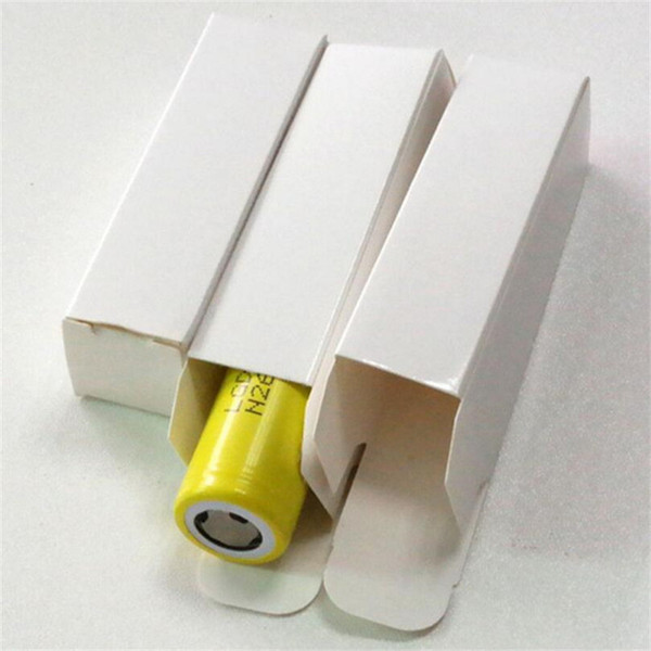 Paper Packaging 18650 Battery Package box Case 18650 Battery Holder Container For Single 18650 18350 14500 Battery Storage Boxes