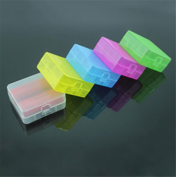 Free Shipping 26650 Battery Case Box Safety Holder Storage Container Colorful Plastic Portable Case Fit 26650 Battery