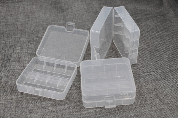 translucent plastic 26650 Battery Case Organizer for 2PCS 26650 Li-ion batteries Plastic Case Holder 26650 Battery Storage Box Container