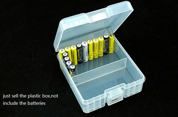 AAA Battery Storage Boxes Protector Cover Anti-resistant for 100 pcs AAA batteries Organizer AAA Battery Container Holder Moisture-proof