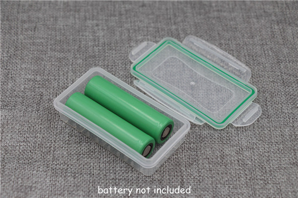 18650 Transparent Battery Holder Case Organizer Box outdoor 16340 18650 Battery Waterproof Storage Case clear Hard Plastic Protective Case