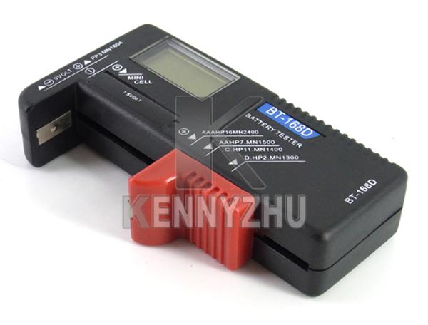 Universal Handheld Battery Volt Tester Checker BT-168D Lcd Display For 1.5V  CD Cell 9V Batteries