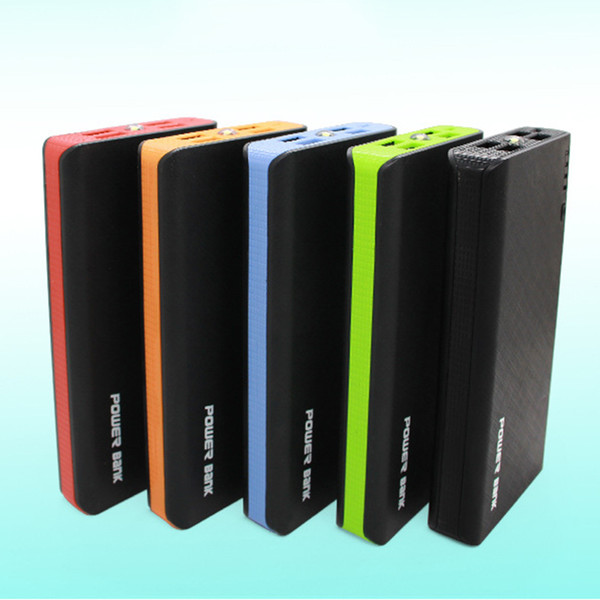 1 PCS for 4 USB 5V 2.1A Power Bank Case Kit 6x18650 Battery Charger DIY Box For Cell Phone