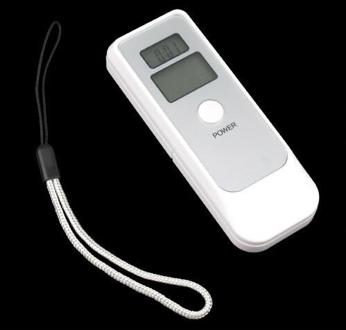 300pcs/lot # 5 in 1 Alcohol Tester Digital Breath Analyzer LCD Breathalyzer LCD Display White Free Shipping 0001