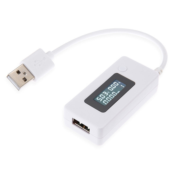 Wholesale KCX-17 USB Current Voltage Tester Detector USB LCD Display Power Bank Doctor Power Battery Tester Meter Test Ammeter Voltmeter