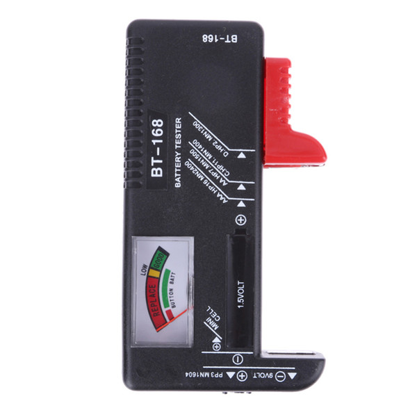 Universal BT168 Digital Battery Tester Volt Checker for  9V Button Multiple Size Battery Tester Voltage Meter Tools