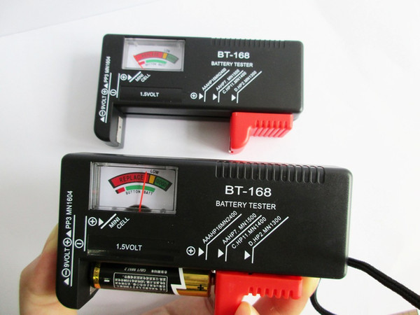 New Arrival Universal Battery Power Tester For C D  9V 1.5V Cell New Design Power Tools with OPP Packaging