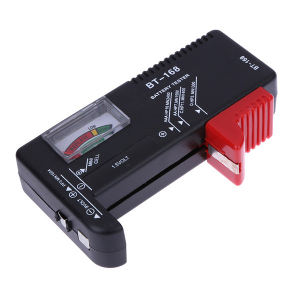 Universal BT168 Digital Battery Tester Volt Checker for  9V Button Multiple Size Battery Tester Voltage Meter Tools