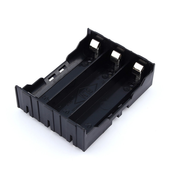 18650 Battery Holder Case DIY Lithium Battery Box Battery Holder with Pin for 3x18650 (3.7-11.1V) <$15 no track