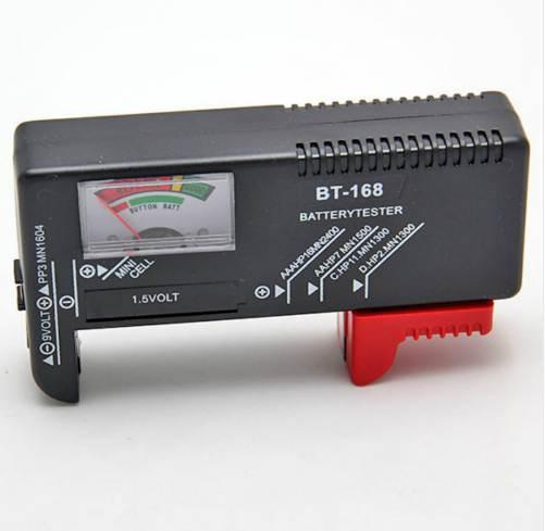 Button Cell Battery Tester BT-168 Universal Battery Tester For 9V 1.5V Button Cell  C D Display Universal Coded Meter