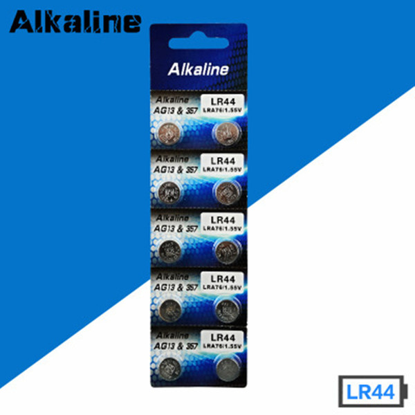 100Pcs AG13 LR44 357A S76E G13 Button Coin Cell Battery Batteries watches Toy battery 1.5V Alkaline