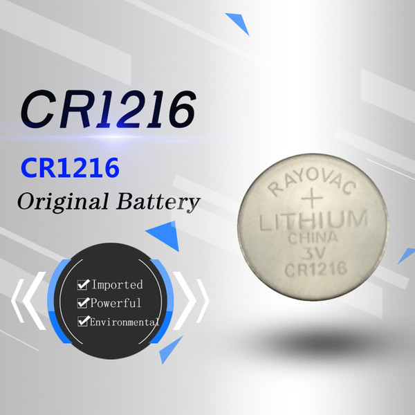 Original authentic imported Renault RAYOVAC CR1216 DL1216 3V button lithium battery watch calculator car key battery