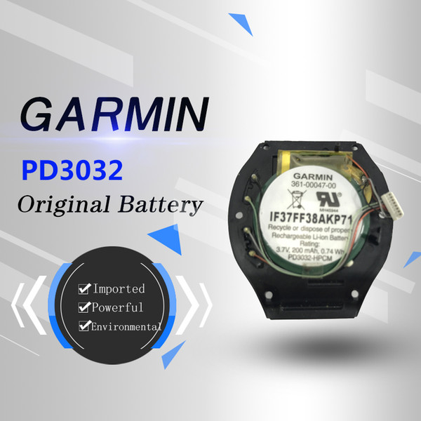 The original imported genuine GARMIN/ jiamin PD3032 leader GPS watch wrist watch rechargeable watch battery can be recycled