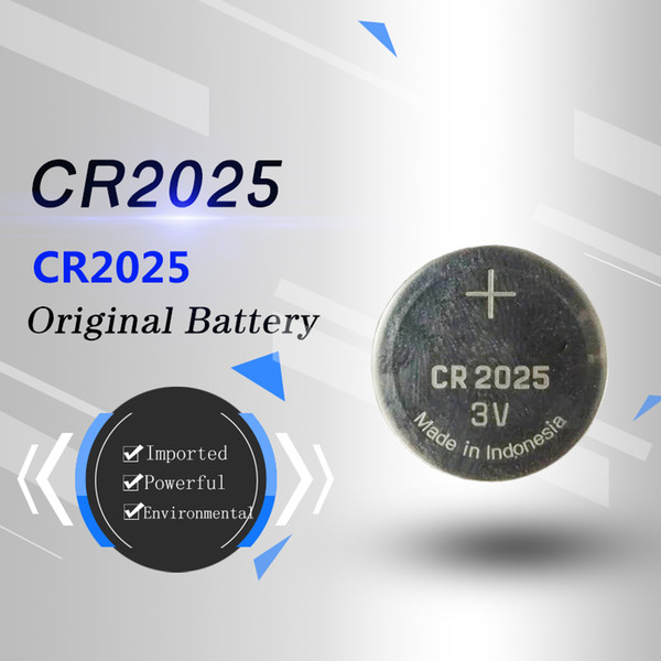 Original Japan import genuine CR2025 3V 165mAh button lithium battery, car remote control watch calculator battery