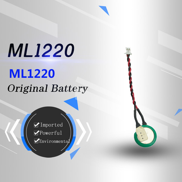 Brand new original imported VARTA ML1220 3V button rechargeable lithium battery red black double line white plug