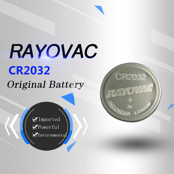 Original imported authentic RAYOVAC CR2032 DL2032 3V auto key calculator remote control electronic watch and other batteries