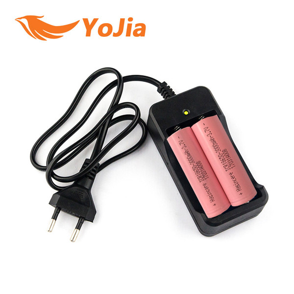 40pcs Battery Charger with 2pcs 4.5V 3000mah AAA Li-ion battery Rechargeable Batteries EU Plug Charger