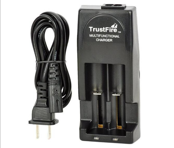 100% Original trustfire tr001 dual charger multifunctional dual battery charger for 18650 18500 17670 16340 14500 10440 16430 batteries