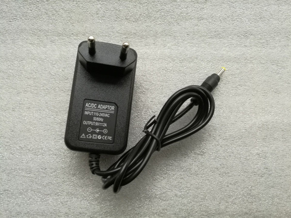 50pcs Wall Home Charger AC 110-240V to DC 9V 2A 4.0x1.7mm / 4.0*1.7mm Power Supply Adapter EU US Plug Universal