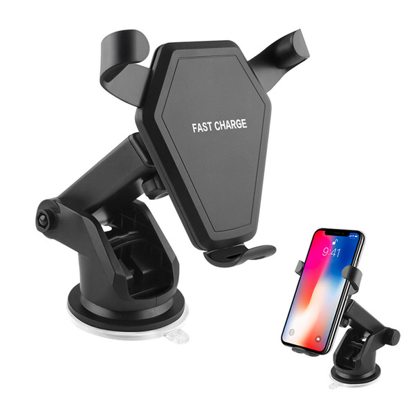 Newest Fast car charger wireless stand mobile phone wireless car charger with high quality from factory