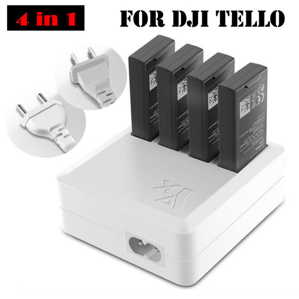 Details about 4in1 Battery Charger Hub RC Intelligent Quick Charging For UAV DJI Tello Drone H00045