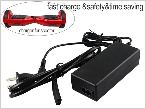 Hoverboard Charger 42V 2A for scooter Universal Charger Battery charger for electric scooter smart balance boardUS UK AU EU Plugs MQ100