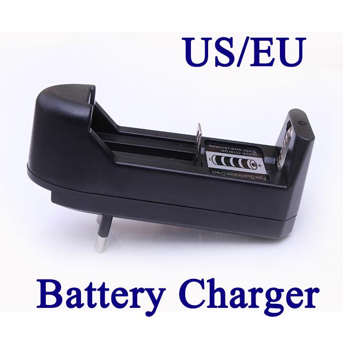 Travel Charger 18650 Battery Charger18650 18350 14500 16340 Rechargeable Dry Li-ion Battery US/EU Wall Charger for Electronic Cigarette