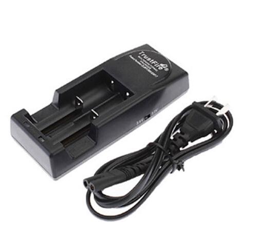 Free FEDEX/DHL TrustFire 001 TR001 Lithium Battery Charger for 14500 16340 18500 18650 Battery EU/US Plug(Black Color) 20