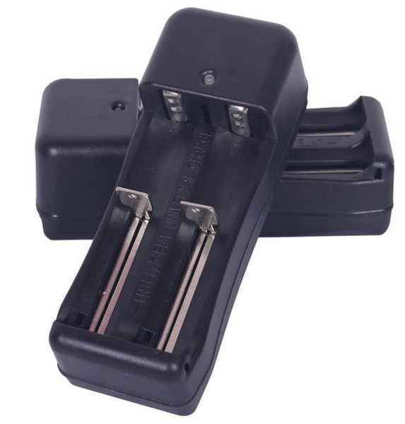 Dual Slots Universal Charger for 18650 18350 16340 14500 Rechargeable Li-ion Battery factory price via DHL