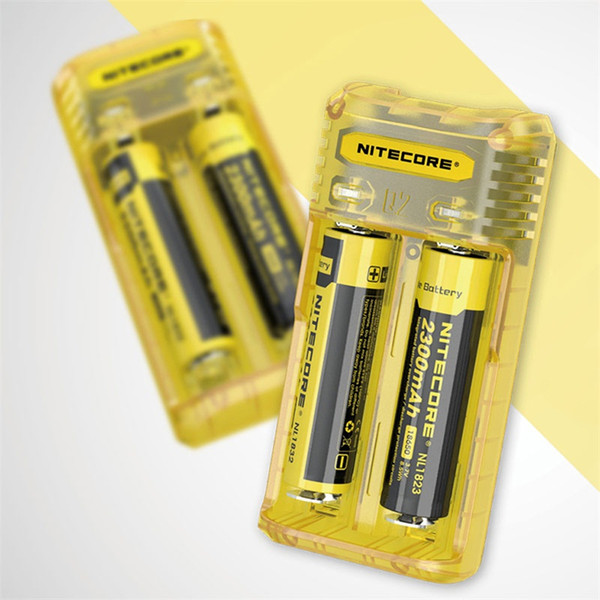 Authentic Nitecore Q2 2-Slot 2A Quick Charger Intellicharger Universal E Cig Chargers For 18650 26650 20700 IMR Li-ion Battery 100% Genuine