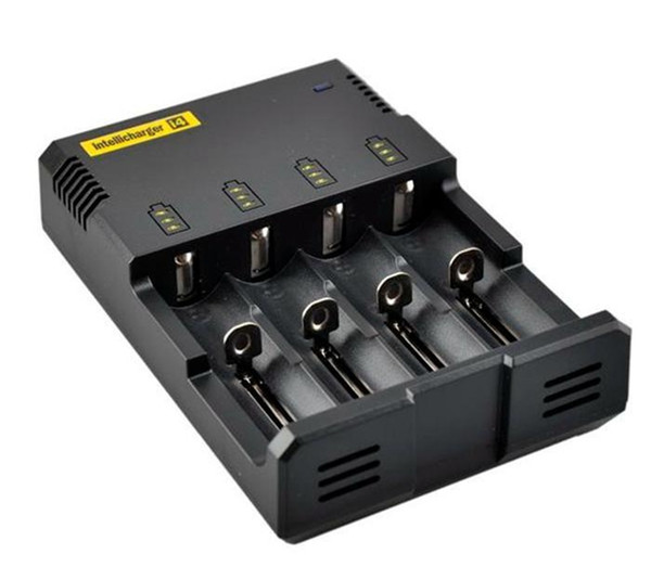 Nitecore I4 Battery Charger with LED Display Charging Intellicharger for 10340 10350 10440 10500 12340 12500 12650 16650