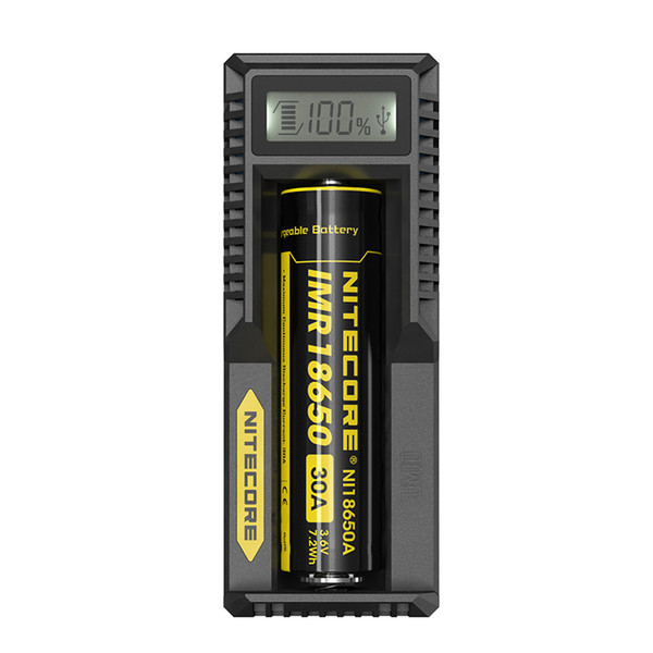 Original Nitecore UM10 Intellicharger LCD Screen Digi Charger Universal For 17500 18650 18350 14500 Li-ion Battery Vapes Mod EU US Chargers